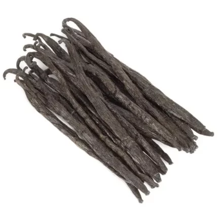 Vanille stokjes uit Oeganda, gourmet kwaliteit, vers en per gram te koop op de productpagina.